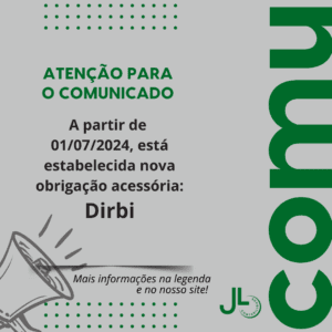 Dirbi Nova Obrigação Acessória - JL Contabilidade